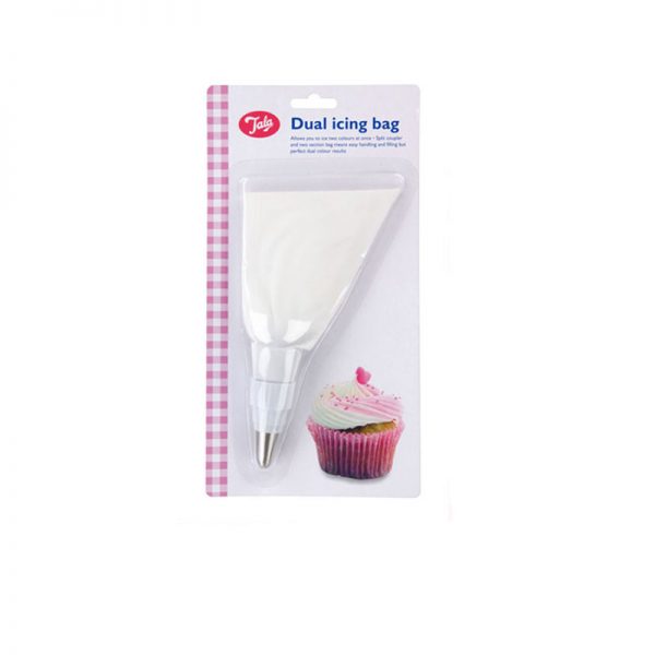 Tala Dual Colour Icing Bag & S/S Nozzle Bake King