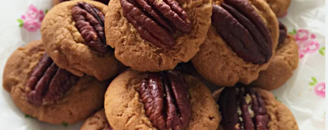 Pecan brown Sugar Cookies