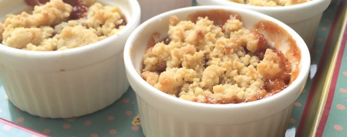 french apple crumble